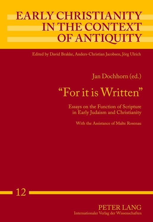 Produktbild: &laquo;For it is Written&raquo;