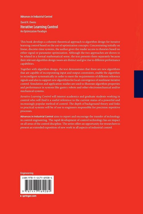 Produktbild: Iterative Learning Control