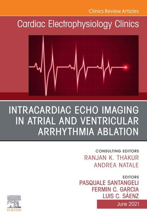 Produktbild: Intracardiac Echo Imaging in Atrial and Ventricular Arrhythmia Ablation, An Issue of Cardiac Electrophysiology Clinics, E-Book