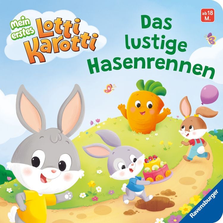 Produktbild: Mein erstes Lotti Karotti: Das lustige Hasenrennen