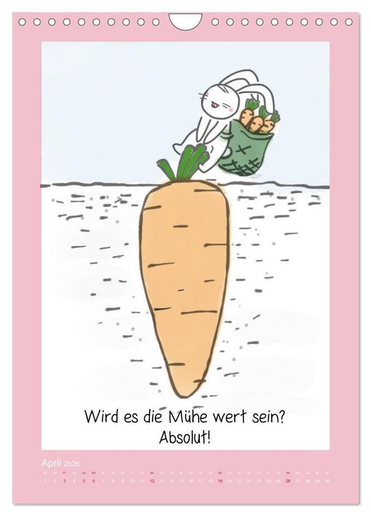 Produktbild: Weisheiten und Spr&uuml;che f&uuml;r mehr Lebensfreude! (Wandkalender 2026 DIN A4 hoch), CALVENDO Monatskalender