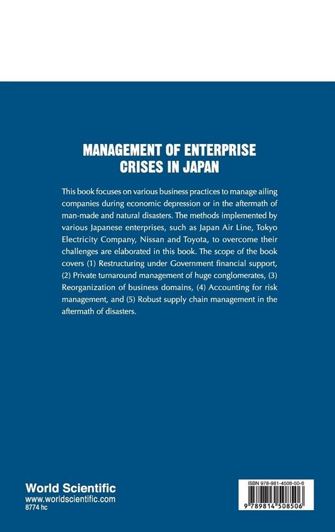 Produktbild: Management Of Enterprise Crises in Japan