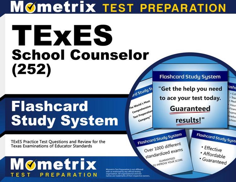 Produktbild: TExES School Counselor (252) Flashcard Study System