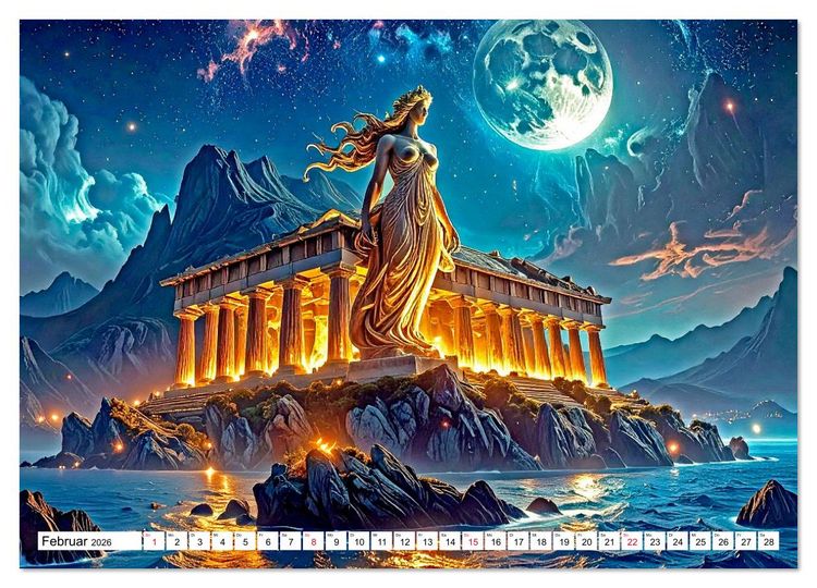 Produktbild: Vertraute Bauten und fremde Umwelt (Wandkalender 2026 DIN A3 quer), CALVENDO Monatskalender
