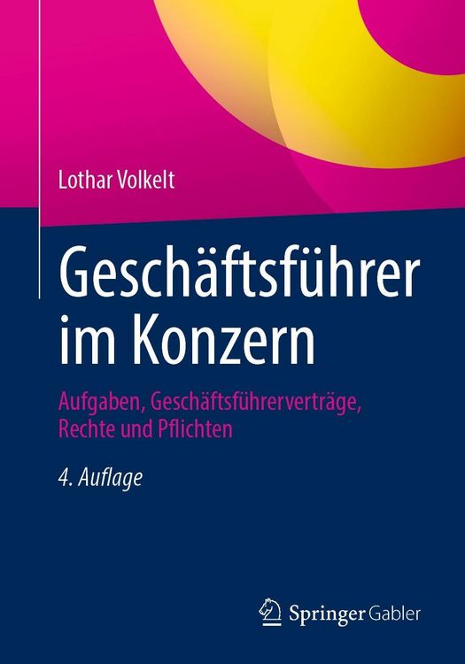 Produktbild: Gesch&auml;ftsf&uuml;hrer im Konzern