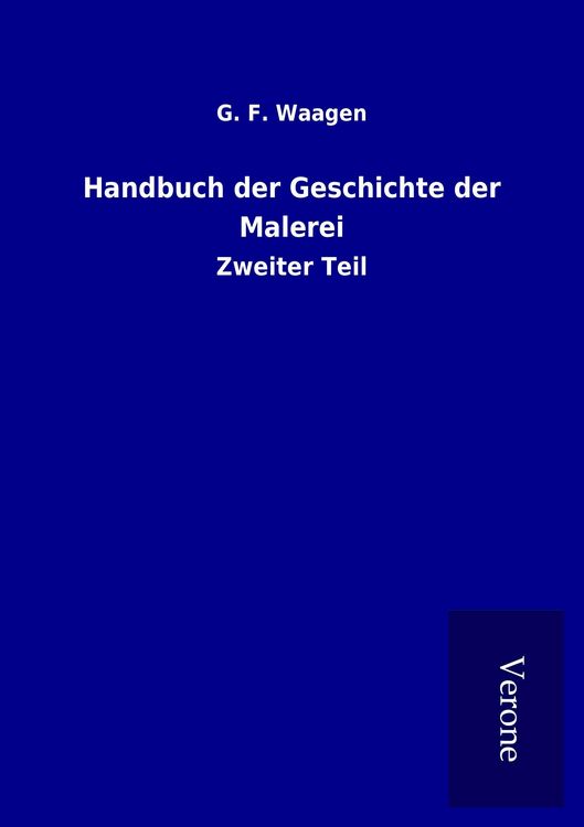 Produktbild: Handbuch der Geschichte der Malerei