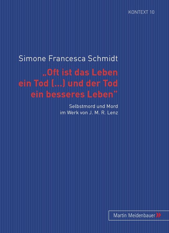 Produktbild: &lsquo;Oft ist das Leben ein Tod [...] und der Tod ein besseres Leben&rsquo;