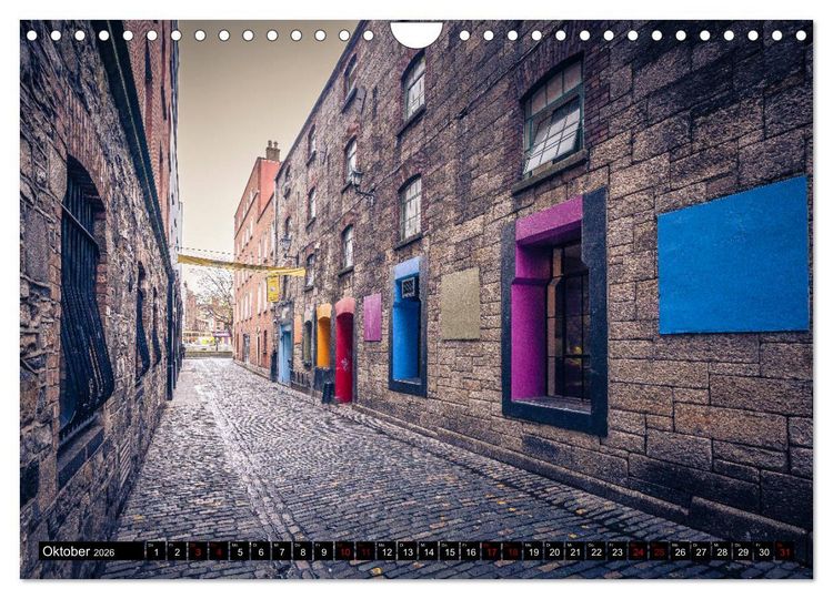 Produktbild: Dublin (Wandkalender 2026 DIN A4 quer), CALVENDO Monatskalender