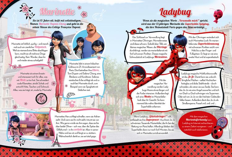 Produktbild: Miraculous: Das gro&szlig;e Buch von Ladybug und Cat Noir