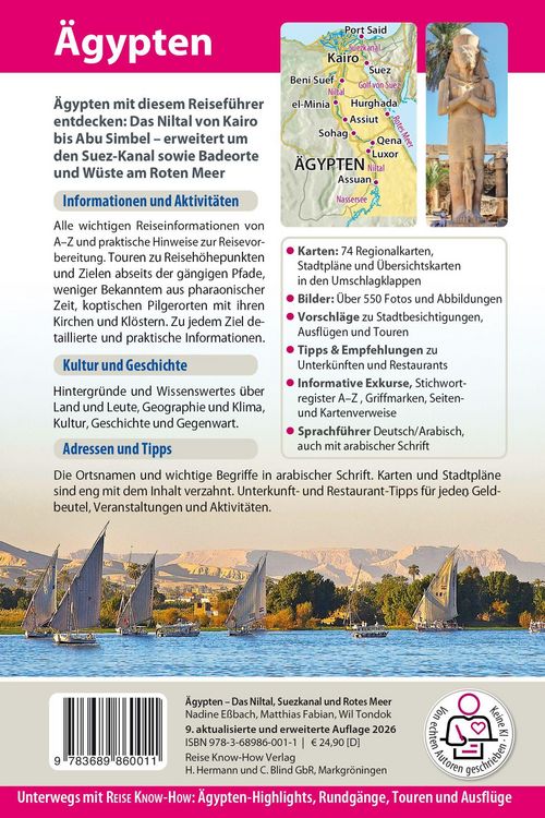 Produktbild: Reise Know-How Reisef&uuml;hrer &Auml;gypten