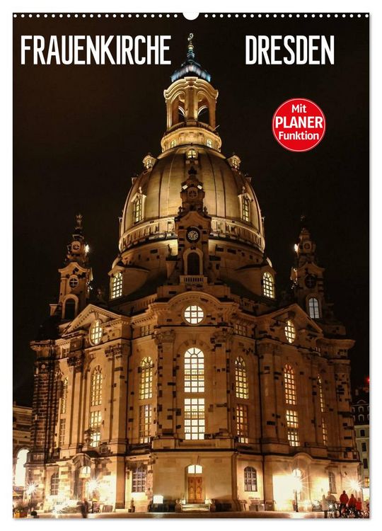 Produktbild: Frauenkirche Dresden (Wandkalender 2026 DIN A2 hoch), CALVENDO Monatskalender