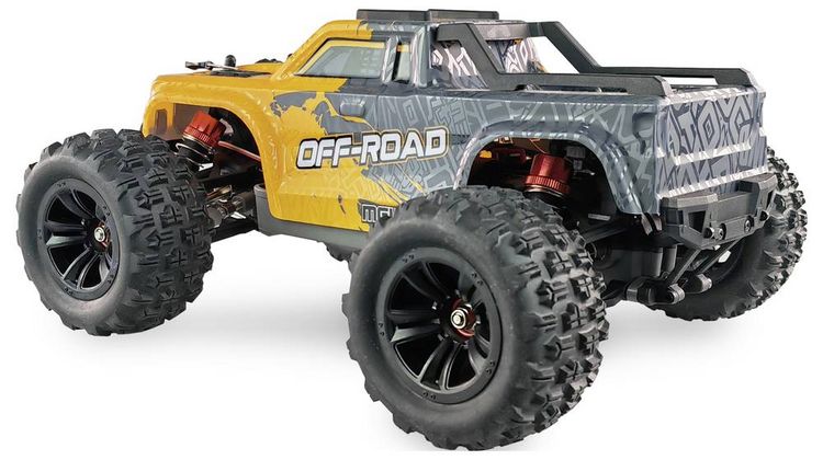 Produktbild: Amewi MEW4 Orange Brushless 1:16 RC Modellauto Elektro Monstertruck Allradantrieb (4WD) RtR 2,4 GHz