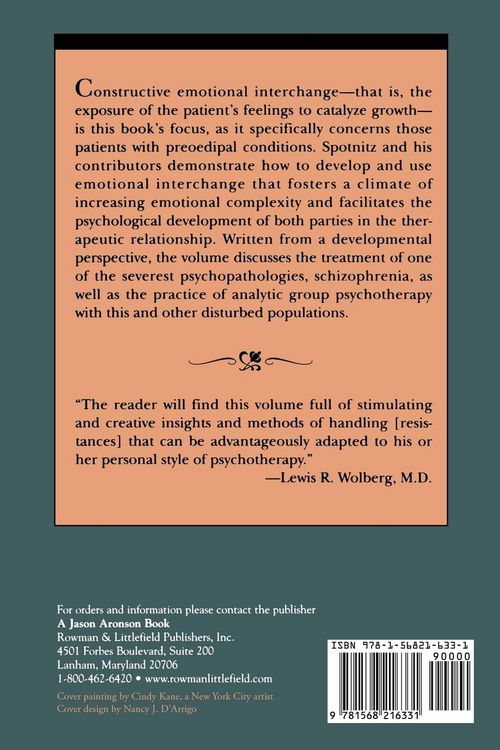 Produktbild: Psychotherapy of Preoedipal Conditions