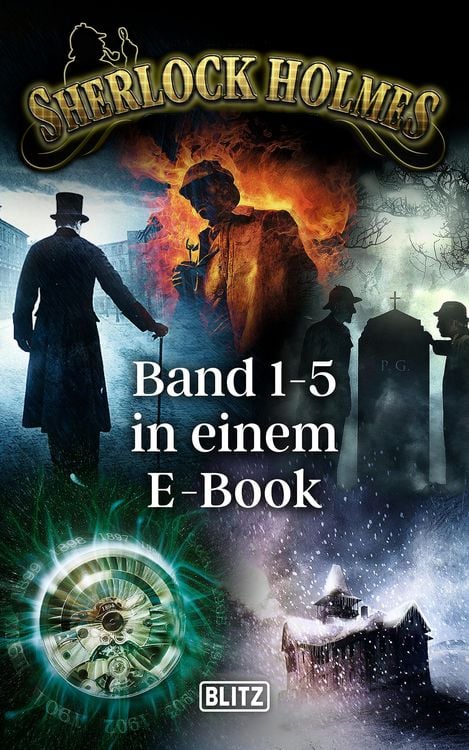 Produktbild: Sherlock Holmes - Neue F&auml;lle - Band 1-5 in einem E-Book