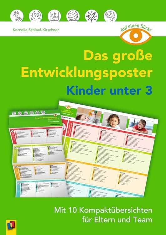 Bild vom Artikel Das große Entwicklungsposter – Kinder unter 3 vom Autor Kornelia Schlaaf-Kirschner