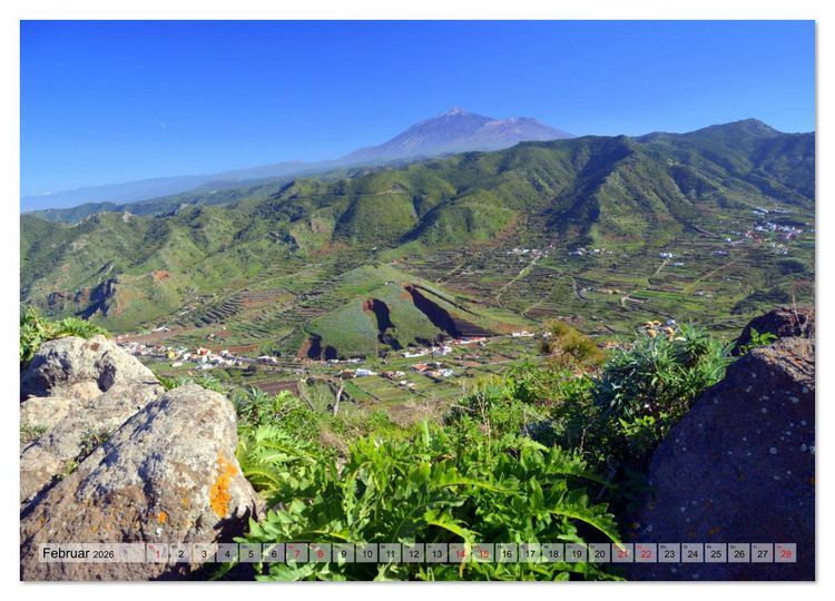 Produktbild: Teneriffa - Insel der Gl&uuml;ckseligen (Wandkalender 2026 DIN A3 quer), CALVENDO Monatskalender