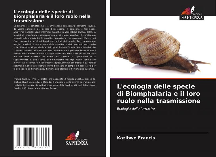Produktbild: L'ecologia delle specie di Biomphalaria e il loro ruolo nella trasmissione