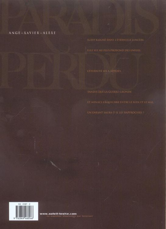 Produktbild: Paradis perdu tome 3