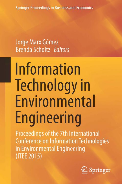 Produktbild: Information Technology in Environmental Engineering