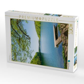 Produktbild: CALVENDO Puzzle Schmaler Luzinsee | 1000 Teile Lege-Gr&ouml;&szlig;e 64x48cm Foto-Puzzle f&uuml;r gl&uuml;ckliche Stunden