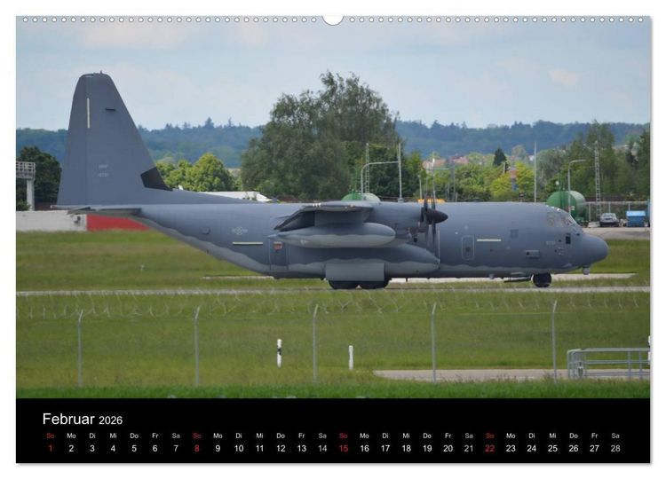 Produktbild: Milit&auml;r Air-Cargo (Wandkalender 2026 DIN A2 quer), CALVENDO Monatskalender