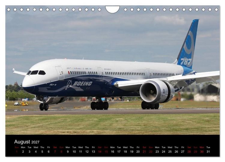 Produktbild: 787 - The Dream Liner (Wall Calendar 2027 DIN A4 landscape), CALVENDO 12 Month Wall Calendar