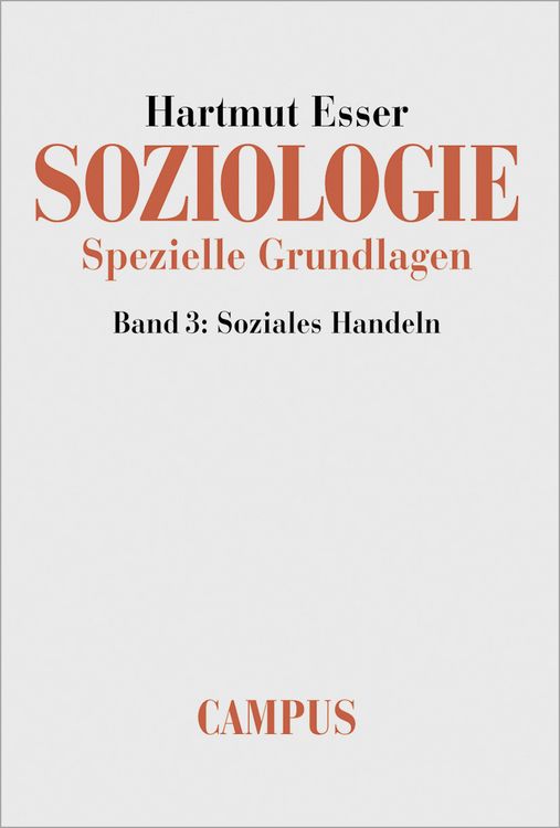 Produktbild: Soziologie. Spezielle Grundlagen 3