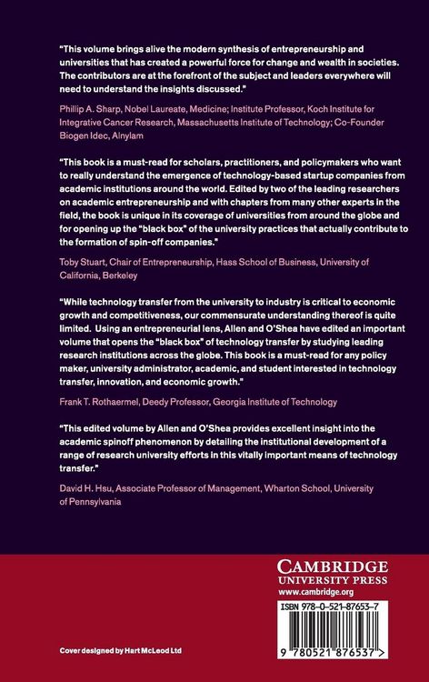 Produktbild: Building Technology Transfer within Research Universities