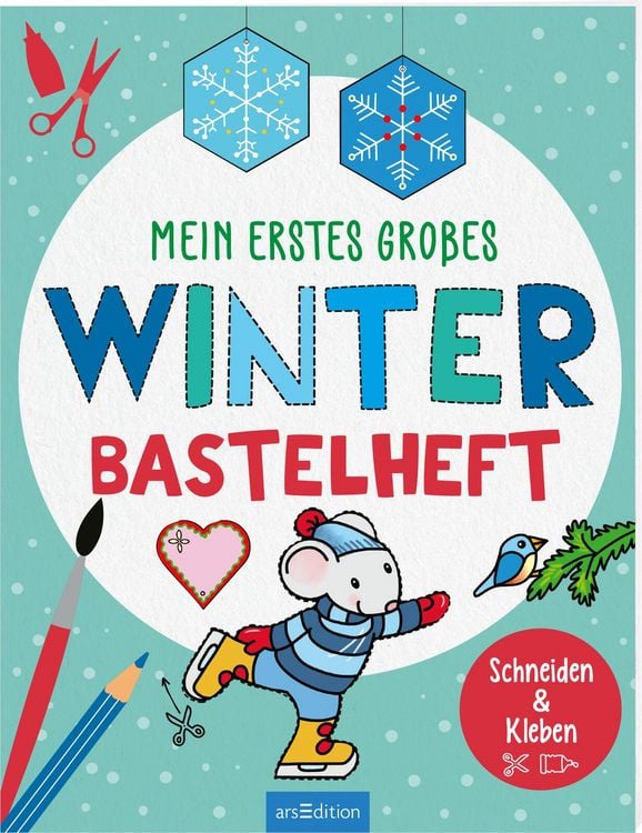 Produktbild: Mein erstes gro&szlig;es Winter-Bastelheft