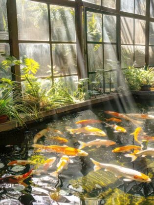 Produktbild: CALVENDO Puzzle Koi | 1000 Teile Lege-Gr&ouml;&szlig;e 64x48cm Foto-Puzzle f&uuml;r gl&uuml;ckliche Stunden