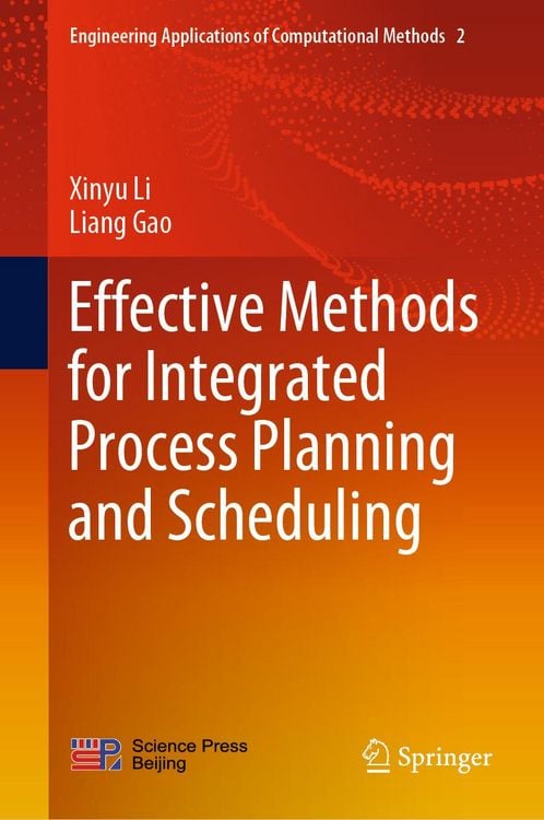 Produktbild: Effective Methods for Integrated Process Planning and Scheduling