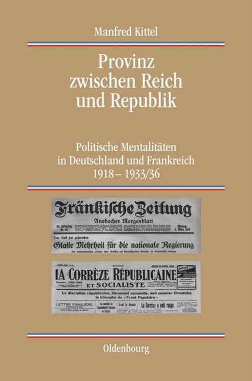 Produktbild: Provinz zwischen Reich und Republik