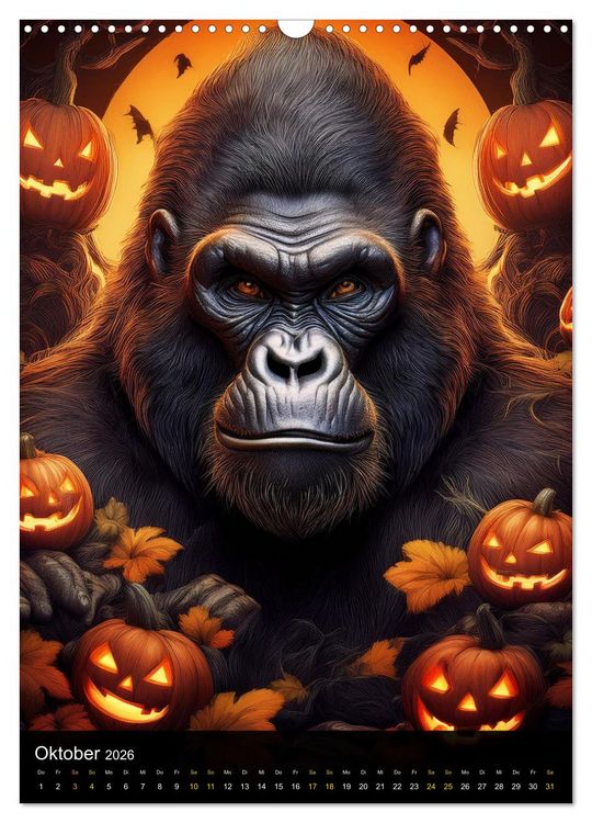 Produktbild: Crazy Safari (Wandkalender 2026 DIN A3 hoch), CALVENDO Monatskalender