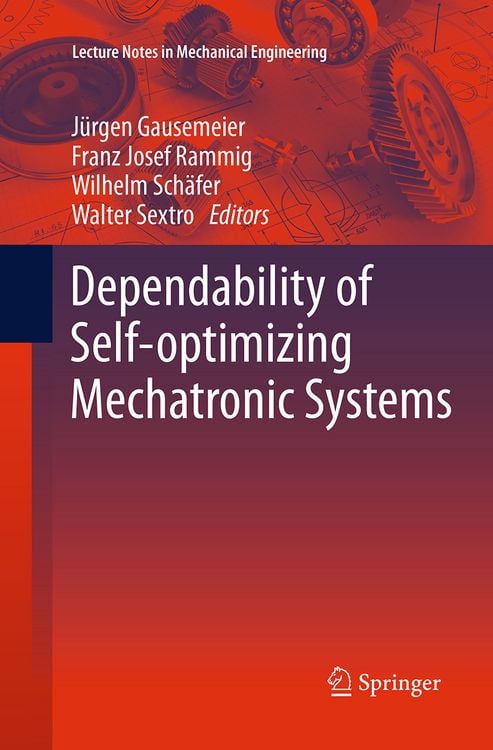 Produktbild: Dependability of Self-Optimizing Mechatronic Systems