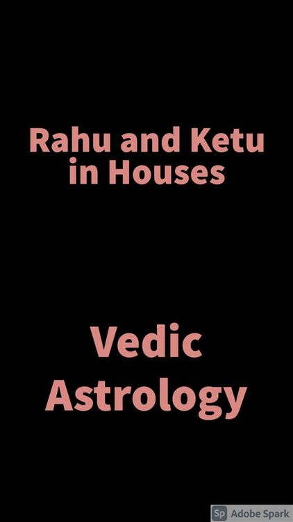 Produktbild: Rahu and Ketu in Houses