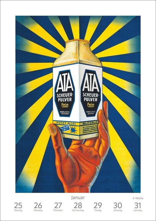 Produktbild: Alles Reklame! Wochen-Kulturkalender 2027 - 53 nostalgische Werbeplakate