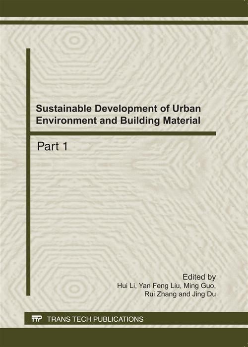 Produktbild: Sustainable Development of Urban Environment and Building Material
