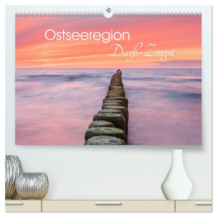 Produktbild: Ostseeregion Dar&szlig;-Zingst (hochwertiger Premium Wandkalender 2026 DIN A2 quer), Kunstdruck in Hochglanz
