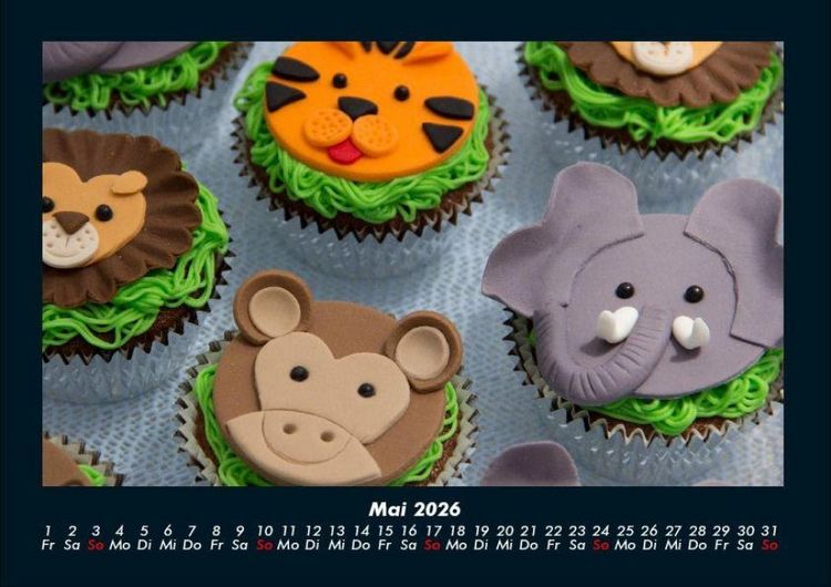 Produktbild: World of Sweets 2026 Fotokalender DIN A4