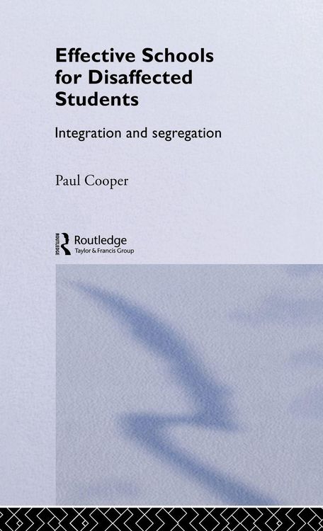 Produktbild: Effective Schools for Disaffected Students