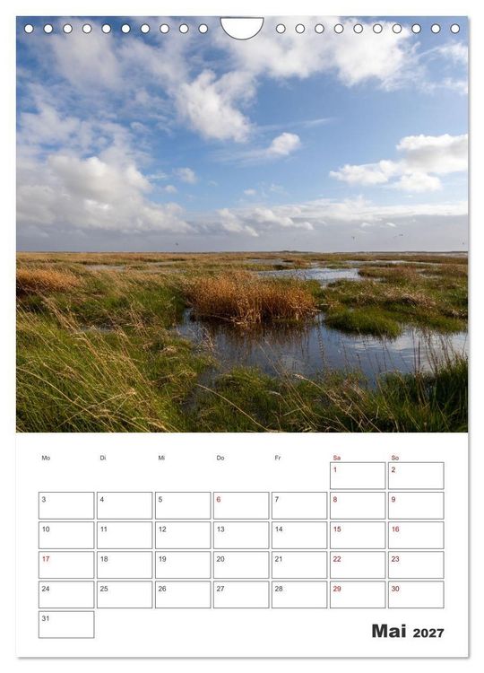 Produktbild: Sankt Peter-Ording Sonne, Strand und Meer (Wandkalender 2027 DIN A4 hoch), CALVENDO Monatskalender