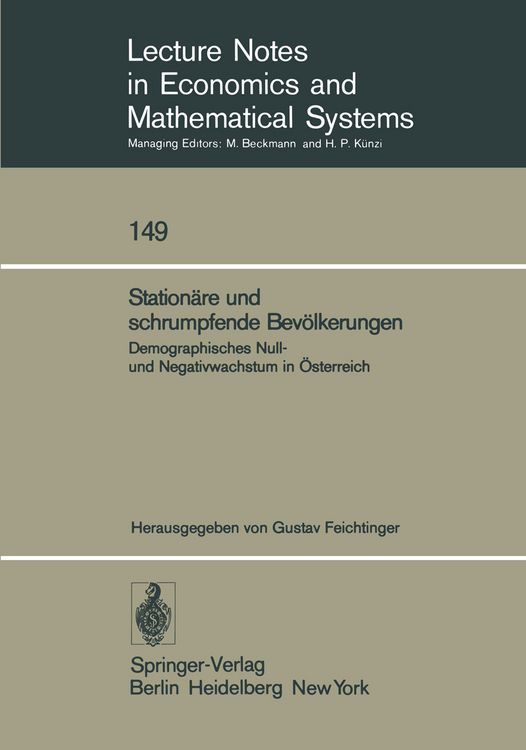 Produktbild: Station&auml;re und schrumpfende Bev&ouml;lkerungen