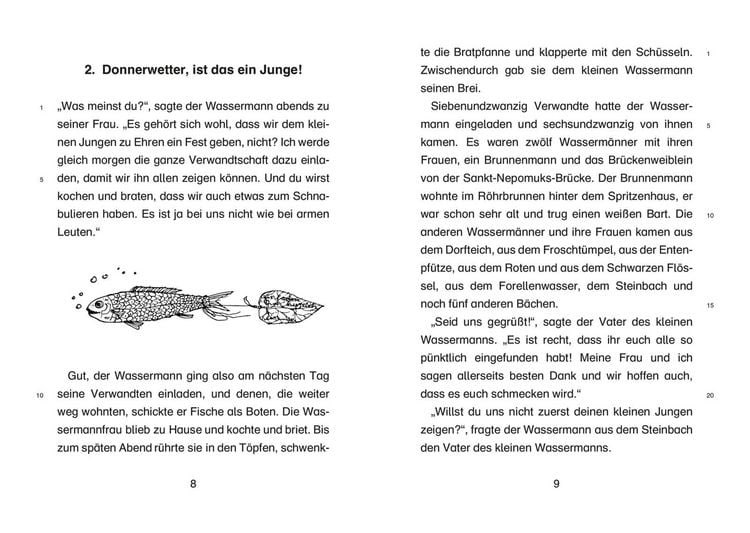 Produktbild: Der kleine Wassermann. Schulausgabe