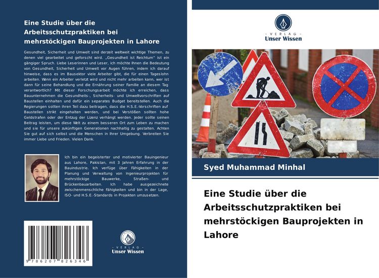 Produktbild: Eine Studie &uuml;ber die Arbeitsschutzpraktiken bei mehrst&ouml;ckigen Bauprojekten in Lahore