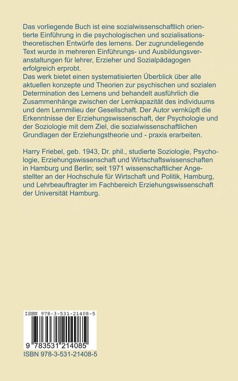 Produktbild: Lernkapazit&auml;t des Individuums &mdash; Lernmilies der Gesellschaft