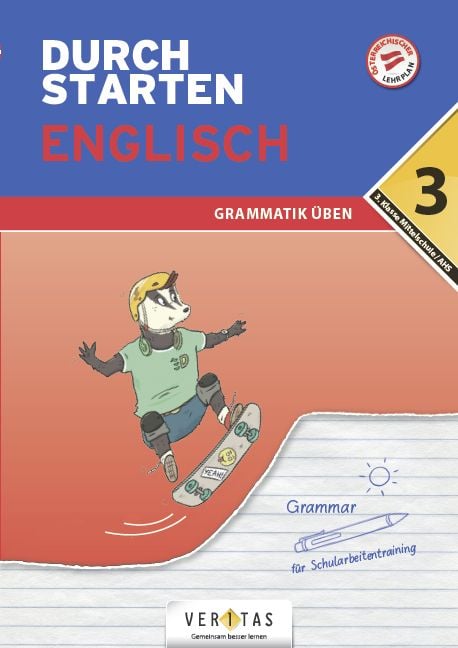 Produktbild: Durchstarten Englisch 3. Klasse Mittelschule/AHS Grammatik &uuml;ben