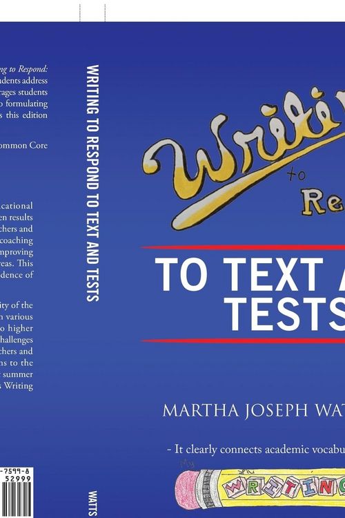 Produktbild: Writing to Respond to Text and Tests