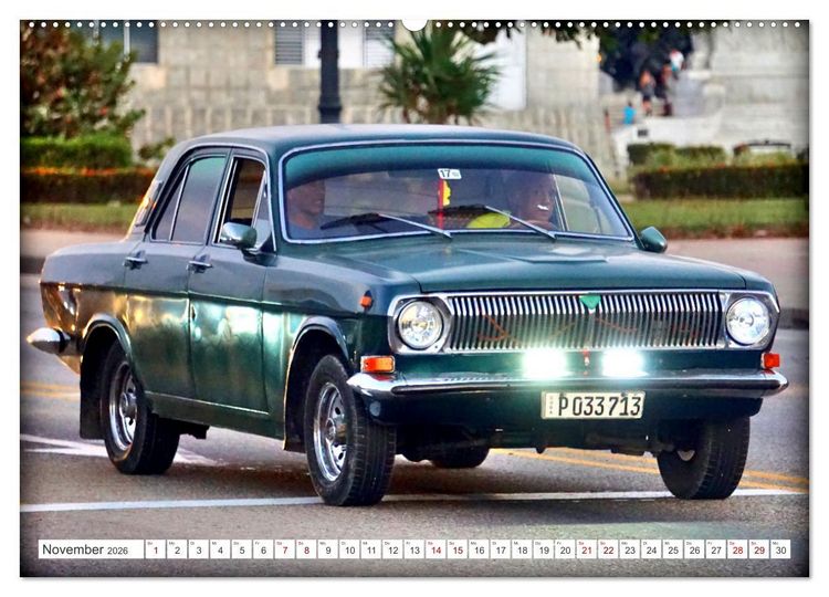 Produktbild: BEST OF WOLGA - Der sowjetische Oldtimer GAZ-24 (Wandkalender 2026 DIN A2 quer), CALVENDO Monatskalender