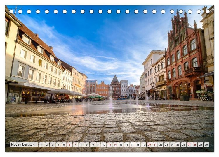 Produktbild: Die Obere Weser - von Hamel bis zur Porta Westfalica (Tischkalender 2027 DIN A5 quer), CALVENDO Monatskalender