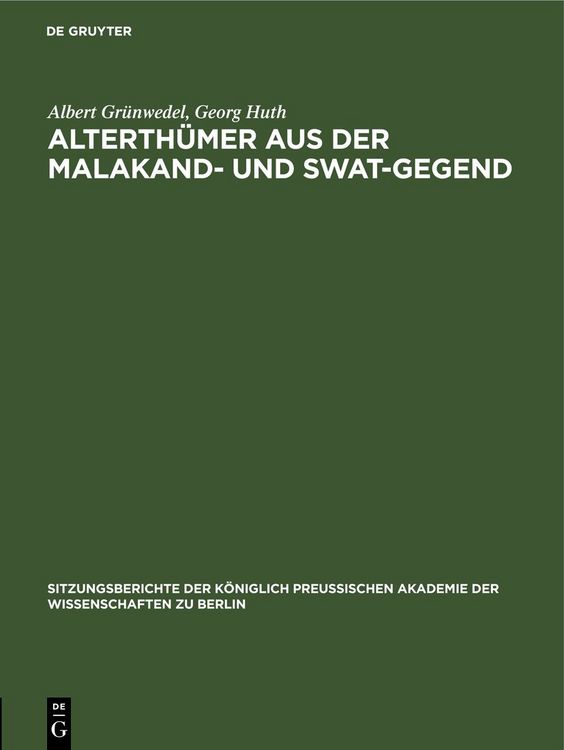 Produktbild: Alterth&uuml;mer aus der Malakand- und Swat-Gegend